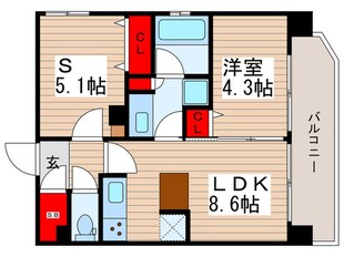 プラ－ジュリュー押上の物件間取画像